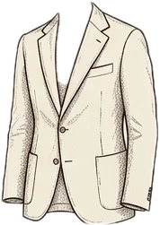 Linen Blazer illustration