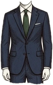 Suit and Tie illustration